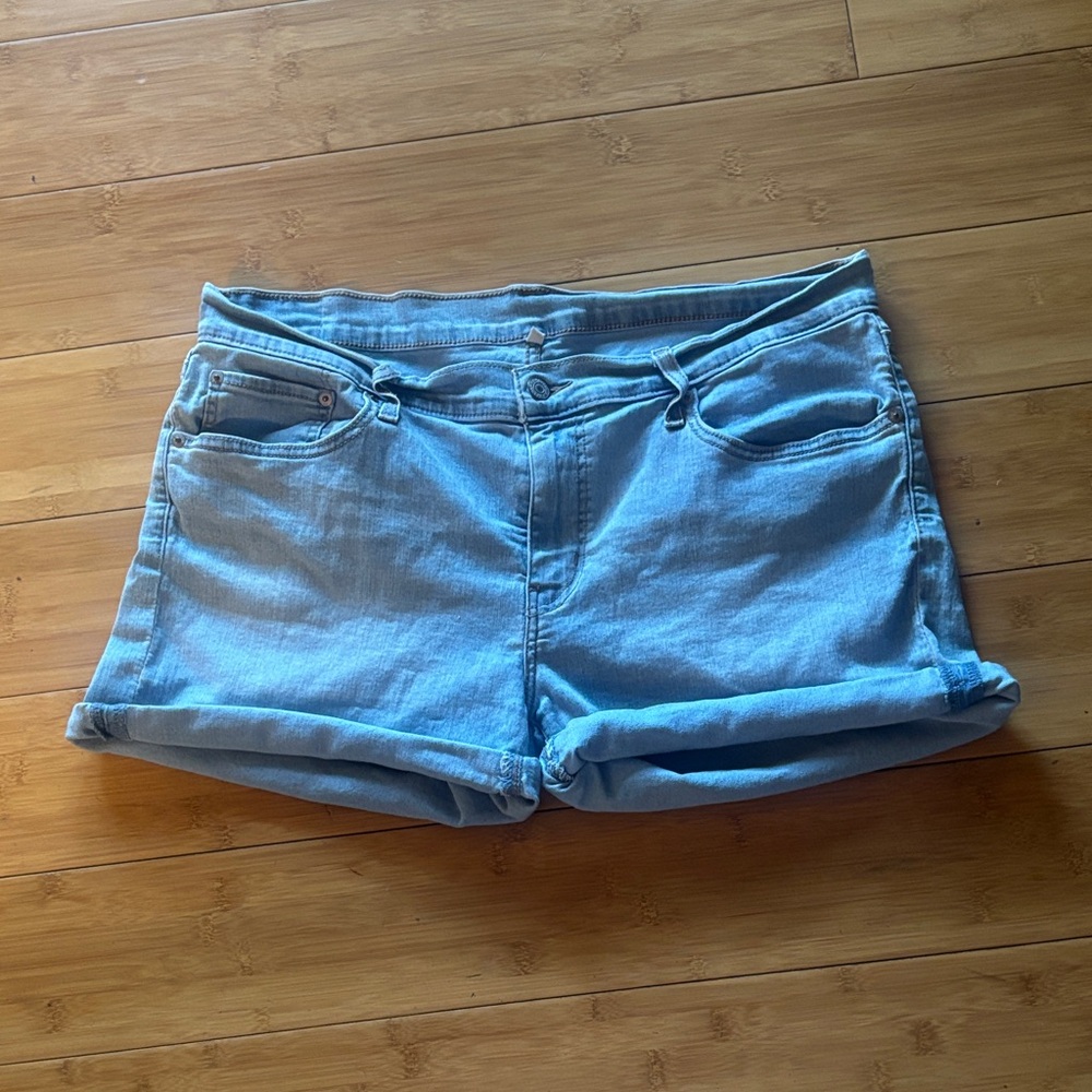 Levi’s Blue Denim Shorts